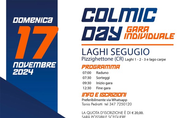 COLMIC DAY LAGHI SEGUGIO 2024